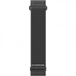 Black Coros 26mm Nylon Band Singapore | IVLY-27681