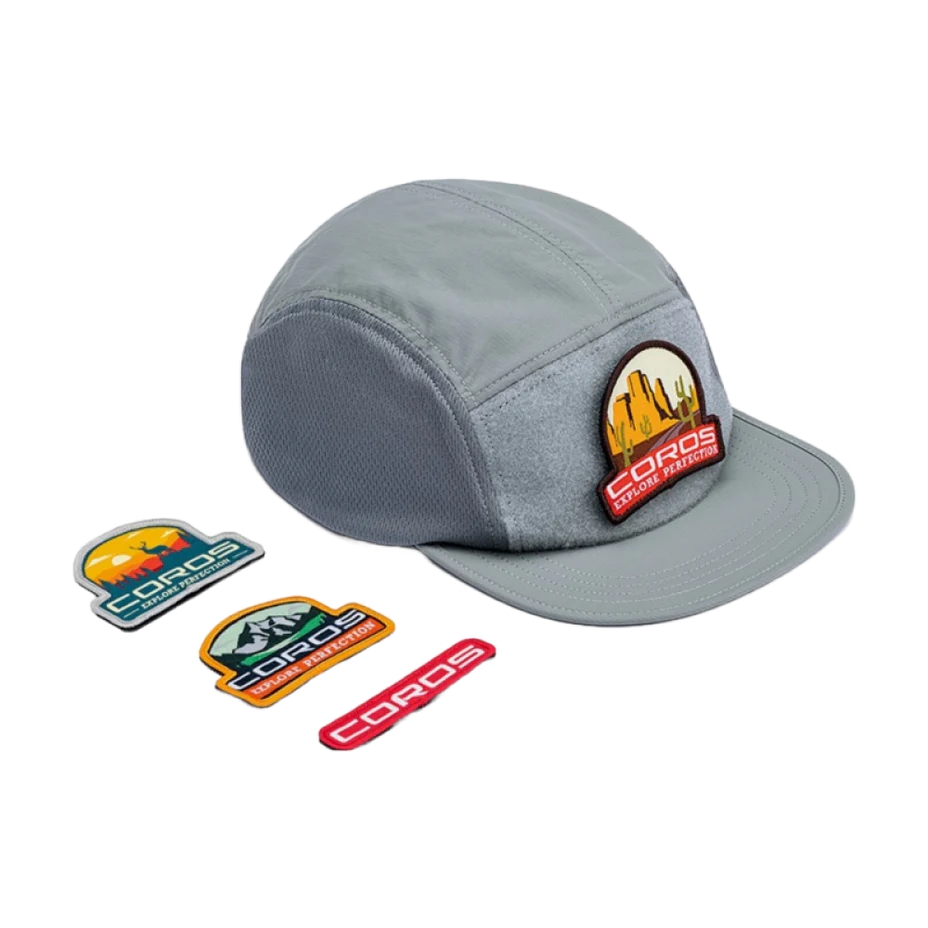 Grey Coros Patch Hats Singapore | SHJL-34092