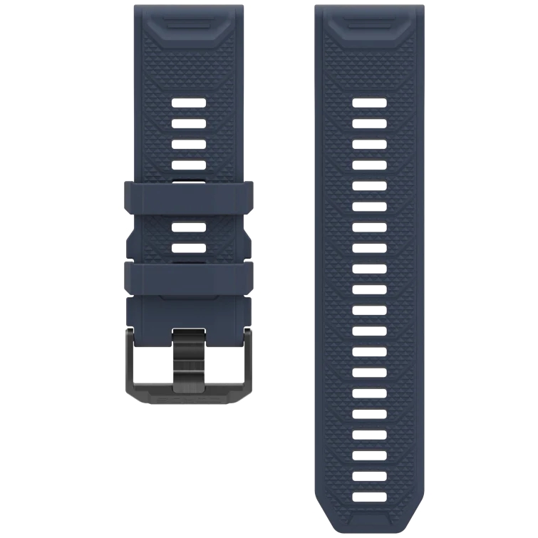 Navy Coros 26mm Silicone Band Singapore | AFEP-46271